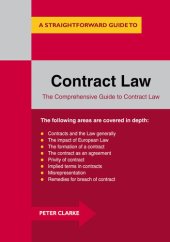 book Contract Law: A Straightforward Guide