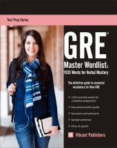 book GRE Master Word List: 1535 Words for Verbal Mastery