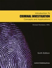 book Criminal Investigation: Introduction to Concepts and Applications