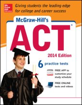 book McGraw-Hill's ACT, 2014 Edition