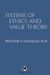 book Systems of Ethics and Value Theory