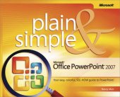 book Microsoft® Office PowerPoint® 2007 Plain & Simple