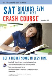 book SAT Subject Test: Biology E/M Crash Course