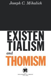 book Existentialism and Thomism