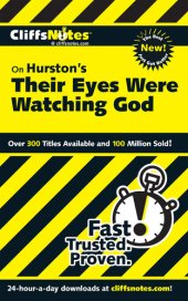 book CliffsNotes on Hurston's Their Eyes Were Watching God