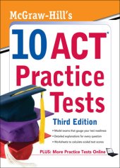 book McGraw-Hill's 10 ACT Practice Tests