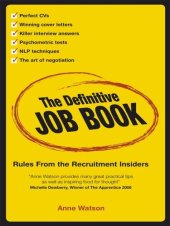 book The Definitive Job Book: Rules from the Recruitment Insiders