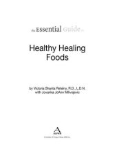 book The Essential Guide to Healthy Healing Foods