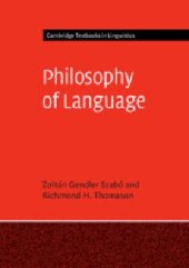 book Philosophy of Language