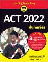 book ACT 2022 for Dummies with Online Practice