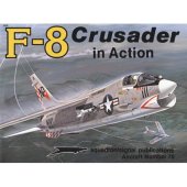 book F-8 Crusader in action