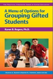 book A Menu of Options for Grouping Gifted Students