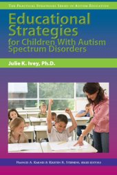 book Educational Strategies for Children with Autism Spectrum Disorders