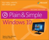 book Windows 10 Plain & Simple