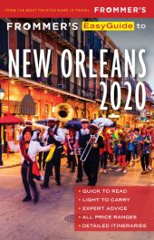 book Frommer's EasyGuide to New Orleans 2020