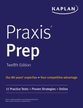 book Praxis Prep: 11 Practice Tests + Proven Strategies + Online