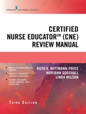 book Certified Nurse Educator (CNE) Review Manual