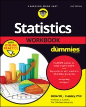 book Statistics Workbook For Dummies with Online Practice