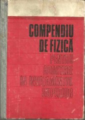 book Compendiu de Fizica pentru admitere in invatamantul superior