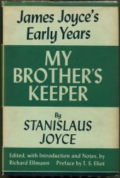 book My Brother's Keeper; James Joyce's early years