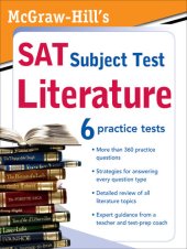 book McGraw-Hill's SAT Subject Test: Literature