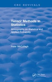 book Tensor Methods in Statistics: Monographs on Statistics and Applied Probability