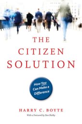 book The Citizen Solution: How You Can Make a Difference