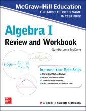 book McGraw-Hill Education Algebra I Review and Workbook