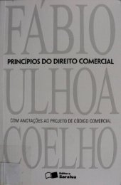 book Princípios do Direito Comercial: com anotações ao projeto de código comercial