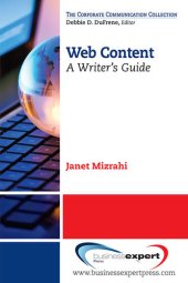 book Web Content: A Writer's Guide