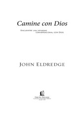 book Camine con Dios: Encuentre una intimidad conversacional con Dios