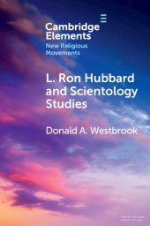 book L. Ron Hubbard and Scientology Studies