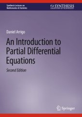 book An Introduction to Partial Differential Equations