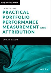 book Practical Portfolio Performance Measurement and Attribution