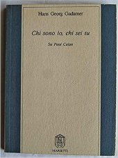 book Chi sono io, chi sei tu. Su Paul Celan