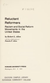 book Reluctant Reformers: Racism and Social Reform Movements in the United States