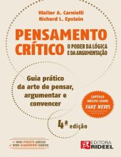 book Pensamento Crítico – O Poder da Lógica e da Argumentação