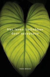 book Het leven liefhebben door acceptatie