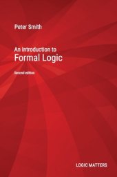 book An Introduction to Formal Logic