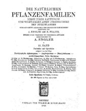 book Die natürlichen Pflanzenfamilien nebst ihren Gattungen und wichtigeren Arten insbesondere den Nutzpflanzen : unter Mitwirkung zahlreicher hervorragender Fachgelehrten. Bd. 21