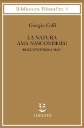 book La natura ama nascondersi