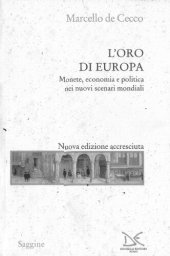 book L'oro di Europa. Monete, economia e politica nei nuovi scenari mondiali