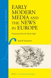 book Early Modern Media and the News in Europe