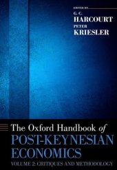 book The Oxford Handbook of Post-Keynesian Economics, Volume 2: Critiques and Methodology