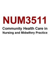 book NUM3511  Community Health Care in Nursing and Midwifery Practice