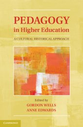 book Pedagogy in Higher Education: A Cultural Historical Approach