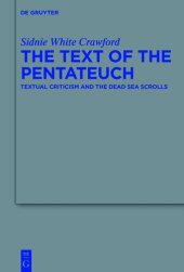 book The Text of the Pentateuch: Textual Criticism and the Dead Sea Scrolls