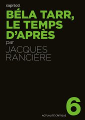 book Béla Tarr, le temps d'après