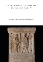book A Cultural History of Democracy in Antiquity