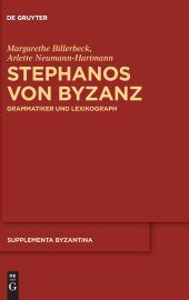 book Stephanos von Byzanz: Grammatiker und Lexikograph